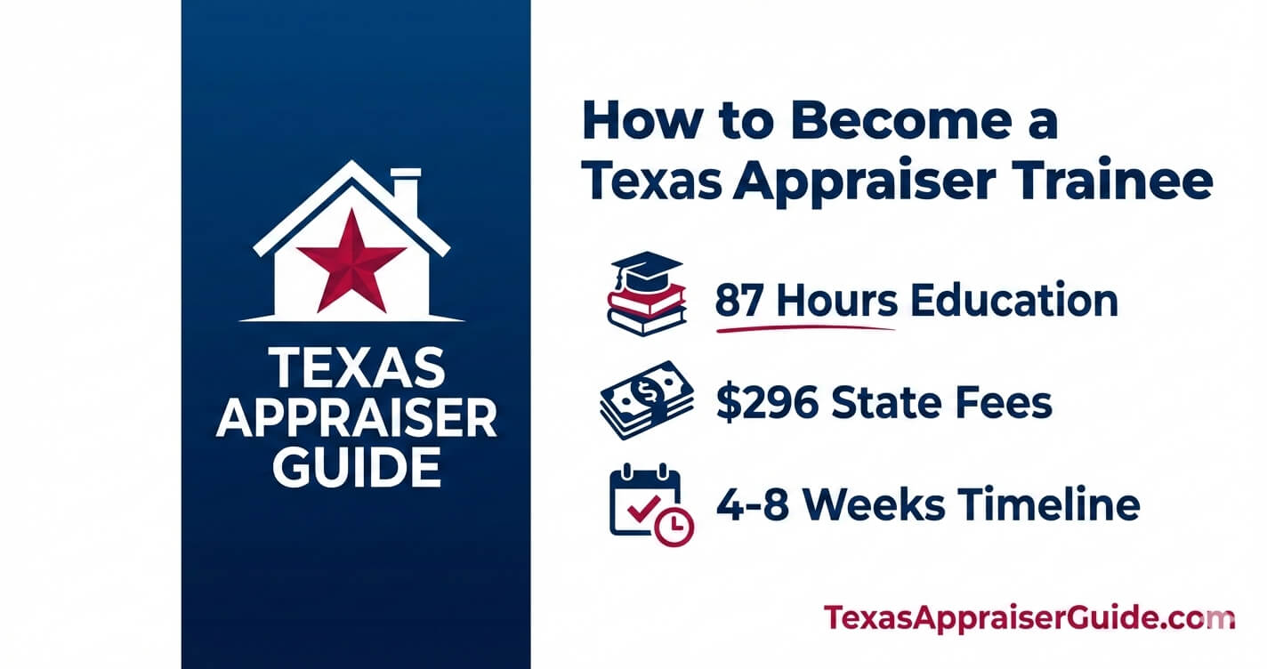 How to Become a Texas Appraiser Trainee (2026) | 87-Hour Requirements ...